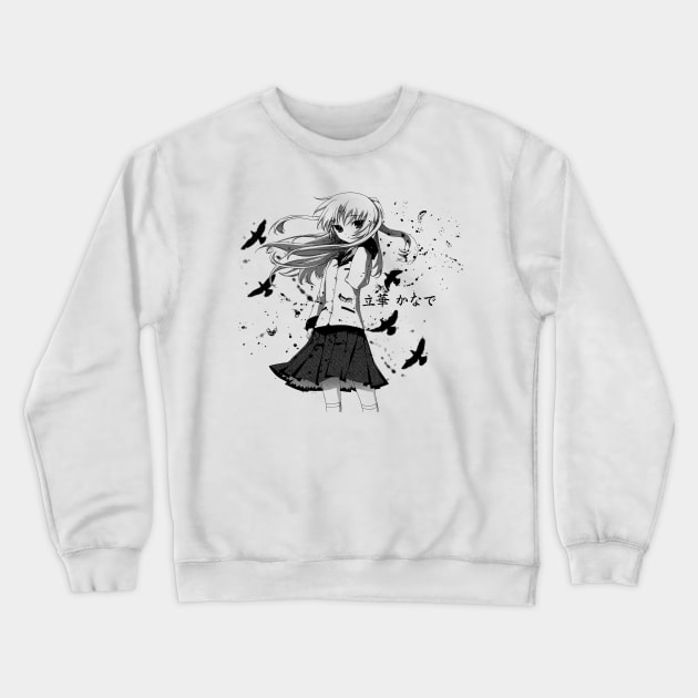 Angel ink splatters Crewneck Sweatshirt by stingi